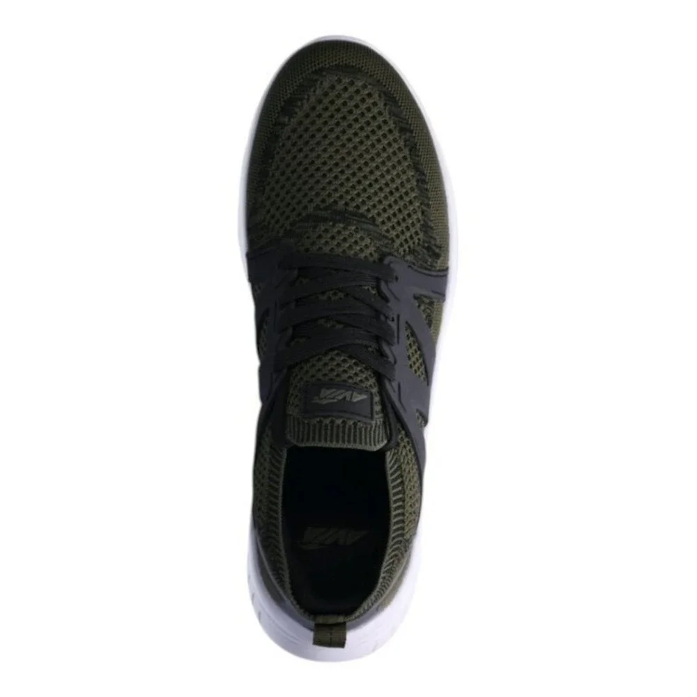 Avia Quickflash Knit Running Sneakers Olive Green Men's Size 8 1/2 8.5 New NWT